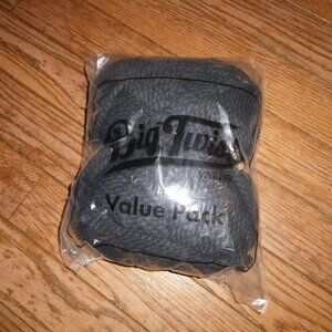 2 Skeins Big Twist Value Pack Wool Blend Yarn - Color Black - 5 oz. ea.